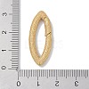 Rack Plating Brass Micro Pave Cubic Zirconia Twister Clasps KK-NH0002-09G-01-3