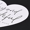 Coated Paper Thank You Greeting Card X1-DIY-F120-03C-4