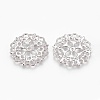 Tibetan Style Filigree Joiners Links TIBE-A11623-P-LF-1