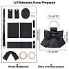 DIY Sew on Bowknot Tote Making Kit DIY-WH0030-17A-2