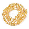 Electroplate Glass Beads Strands EGLA-A034-T8mm-A01-2
