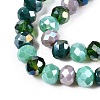 Electroplate Glass Beads Strands GLAA-T023-C16-05-3