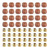 50Pcs Synthetic Goldstone Beads G-TAD0001-14-2