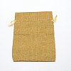 Burlap Packing Pouches Drawstring Bag ABAG-TAC0006-01A-2