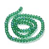 Electroplate Glass Beads Strands EGLA-A034-T2mm-L12-2