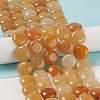 Natural Red Aventurine Beads Strands G-M403-C10-01-2