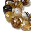 Natural Banded Agate Beads Strands G-K351-A09-02-4