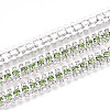 Iron Rhinestone Cup Chains CH-T006-04S-06-1