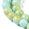 Baking Paint Glass Bead Strands GLAA-H031-01A-08-4