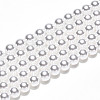 Baking Painted Pearlized Glass Pearl Bead Strands HY-N002-4mm-A12-3