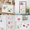 8 Sheets 8 Styles PVC Waterproof Wall Stickers DIY-WH0345-146-6