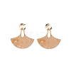 Cellulose Acetate(Resin) Dangle Stud Earrings EJEW-JE04076-5