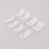 8Pcs 8 Sizes Plastic Invisible Ring Size Adjuster X-TOOL-H005-01-5