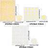 30 Sheets 3 Style Self Adhesive Stickers DIY-GA0002-44-2