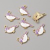 Alloy Enamel Pendants ENAM-WH0065-30LG-04-3