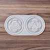 Meditation Yoga Pendants Cup Mat Silicone Molds DIY-B056-02D-5