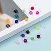 18 Colors Transparent Glass Beads FGLA-X0001-04A-8mm-3