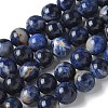 Natural South Africa Sodalite Beads Strands G-S259-35-10mm-2