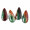Natural Brazilian Agate Pendants X-G-S364-099B-1