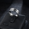 Grooved 201 Stainless Steel Finger Rings for Men WG2ADDA-13-1