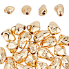 GOMAKERER 20Pcs 2 Styles Rack Plating Brass Spacer Beads KK-GO0001-37-1