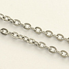 Tarnish Resistant 304 Stainless Steel Cable Chains CHS-Q001-17-100m-1