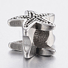 304 Stainless Steel European Beads STAS-F150-076AS-2