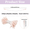 Gypsum with Cotton Cord Artificial Flower Core DIY-WH20007-36A-03-2