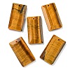 Natural Tiger Eye Pendants G-G123-03D-1