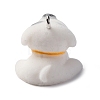 Flocky Resin Pendants FIND-S001-02D-2