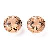 Cubic Zirconia Charms ZIRC-N033-B-06-3