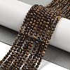 Natural Tiger Eye Beads Strands G-M399-03A-01-2