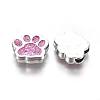 Alloy Enamel Slider Charms ENAM-WH0047-11F-1