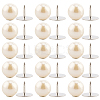 20Pcs ABS Plastic Pearl No Sewing Buttons BUTT-CY0001-22A-6