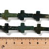 Natural Moss Agate Beads Strands G-I337-A05-01-5