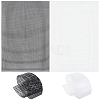 30Pcs 2 Colors PE Mesh Canvas Sheets AJEW-WR0003-60-6