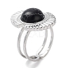 Ion Plating(IP) 304 Stainless Steel Ring RJEW-B059-07P-05-1