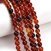 Natural Carnelian Beads Strands GG-CBA1CAF-A01-6mm-1