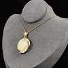 201 Stainless Steel Cable Chain Necklaces NJEW-M050-04A-G-1-3