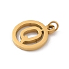 304 Stainless Steel Charms
with Jump Ring LS-STAS-R001-02G-Q-2