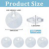 200Pcs Glass Charms RGLA-SP0001-03A-2
