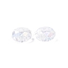Transparent Glass European Beads GPDL-N005-D14mm-A01-6