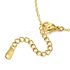 Cross Brass Link Bracelets BJEW-JB10588-4