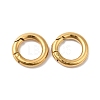 Ion Plating(IP) 304 Stainless Steel Spring Gate Ring X-STAS-Q215-53G-1