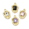 Rack Plating Alloy Pendants FIND-C049-15G-1