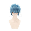 Short Blue Anime Cosplay Wigs OHAR-I015-15-6