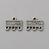100Pcs Tibetan Style Alloy Chandelier Component Links FIND-WH0431-31F-1
