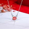 925 Sterling Silver Pendant Necklaces NJEW-BB49836-C-2