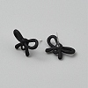 Alloy Stud Earrings Findings LS-EJEW-WH20009-03B-2