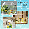 3Pcs 3 Styles Floating Silicone & Plastic Display Decorations AJEW-GF0013-34-5